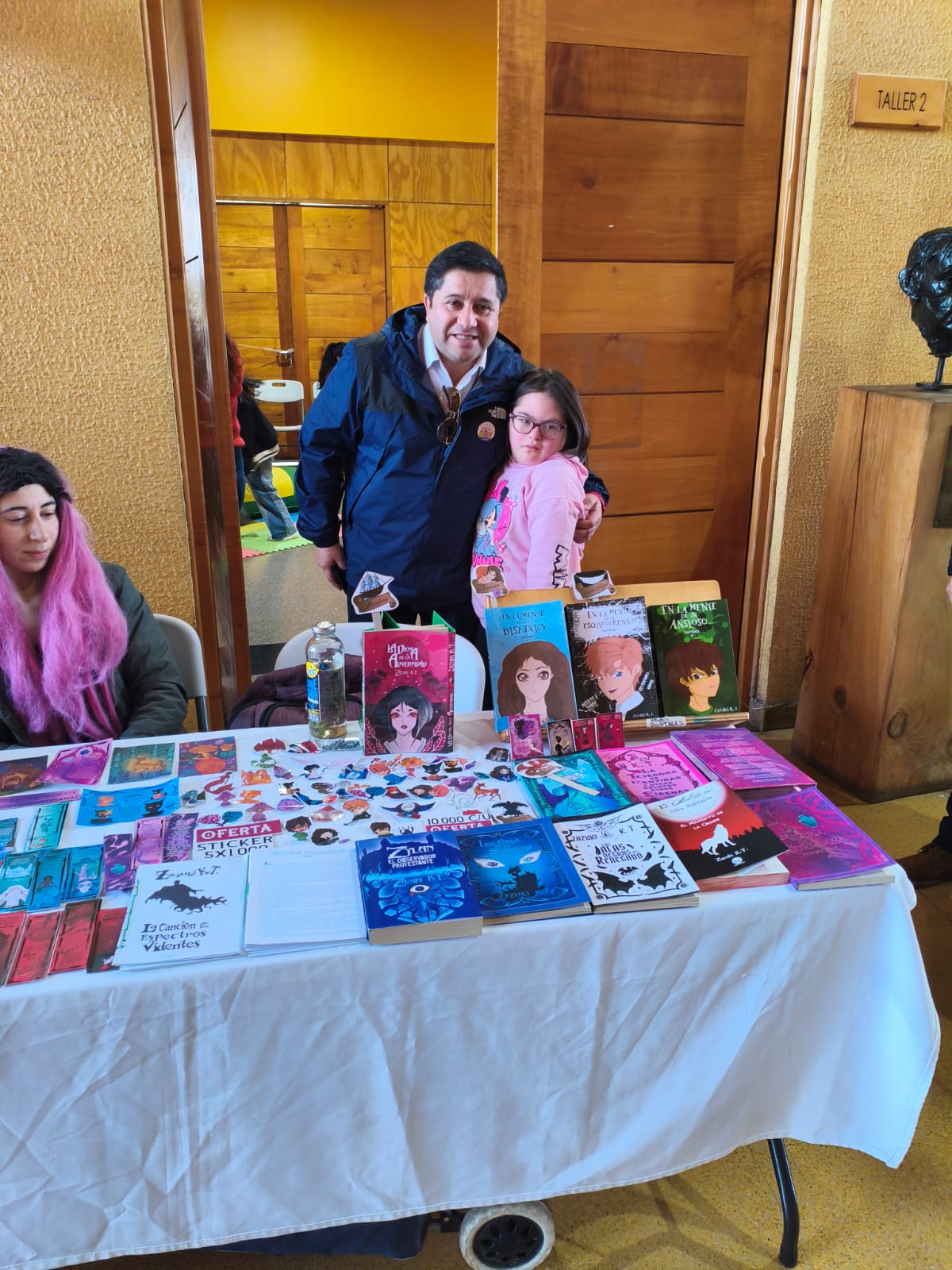 Segunda Feria del Libro Usado reunió a más de 10 expositores en Lautaro